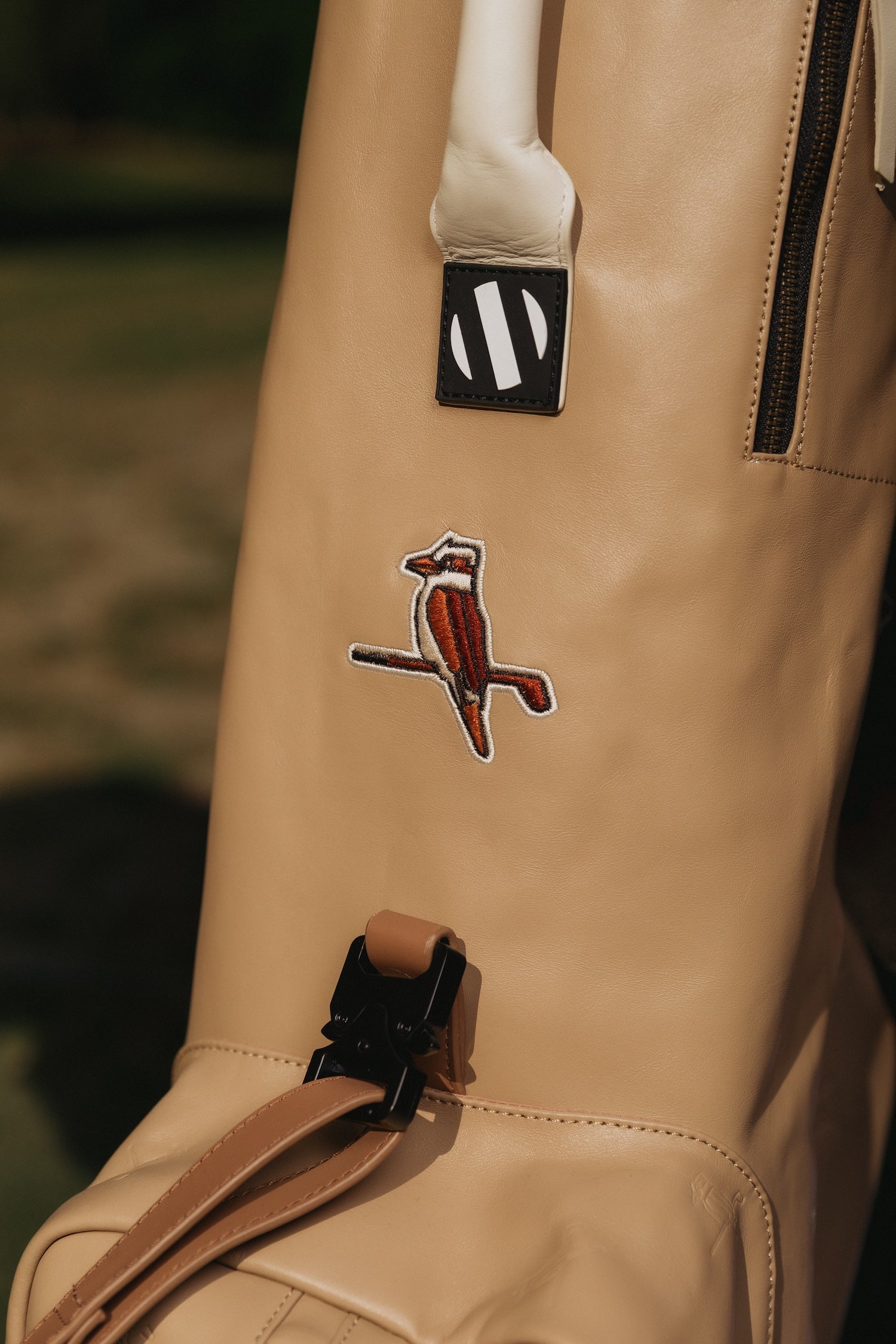 Walker x Hiroki Leather Sunday Bag Almond