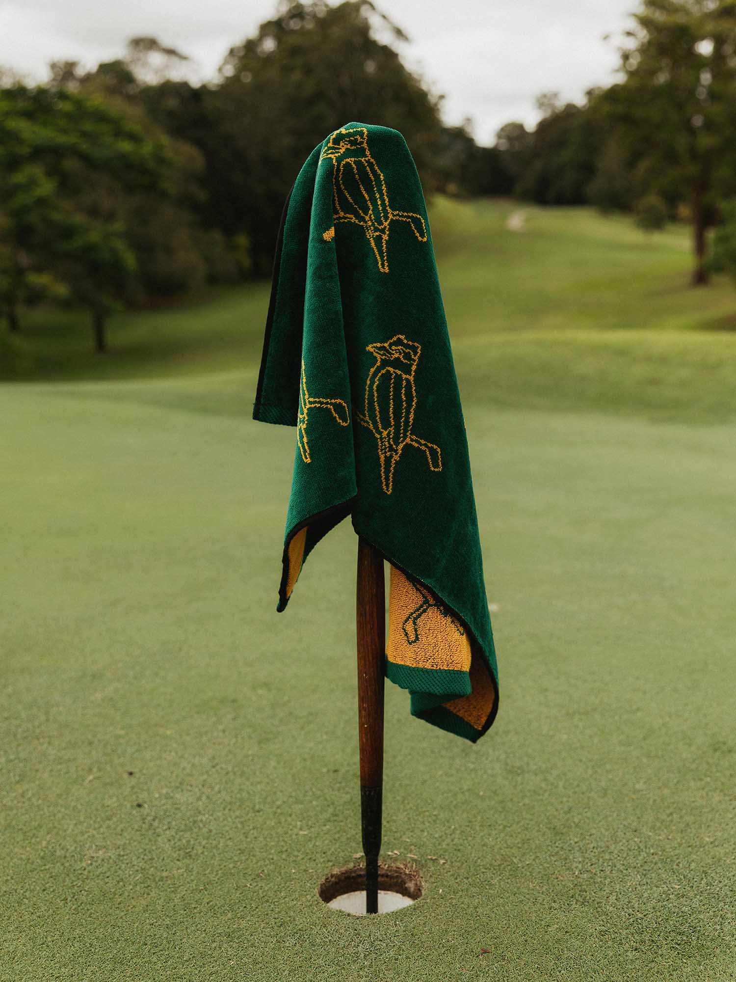 Kooka Icon Towel Forest / Yellow