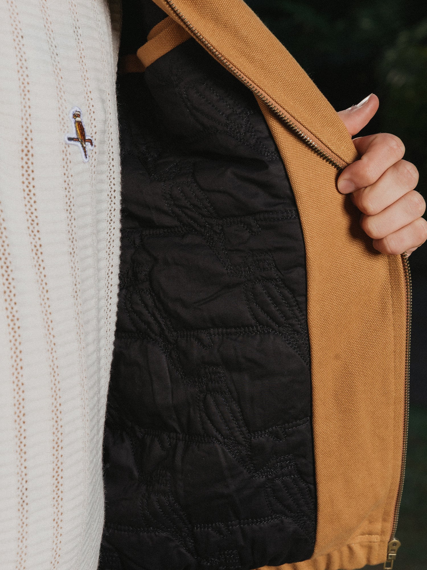 Classic Jacket Tan Canvas