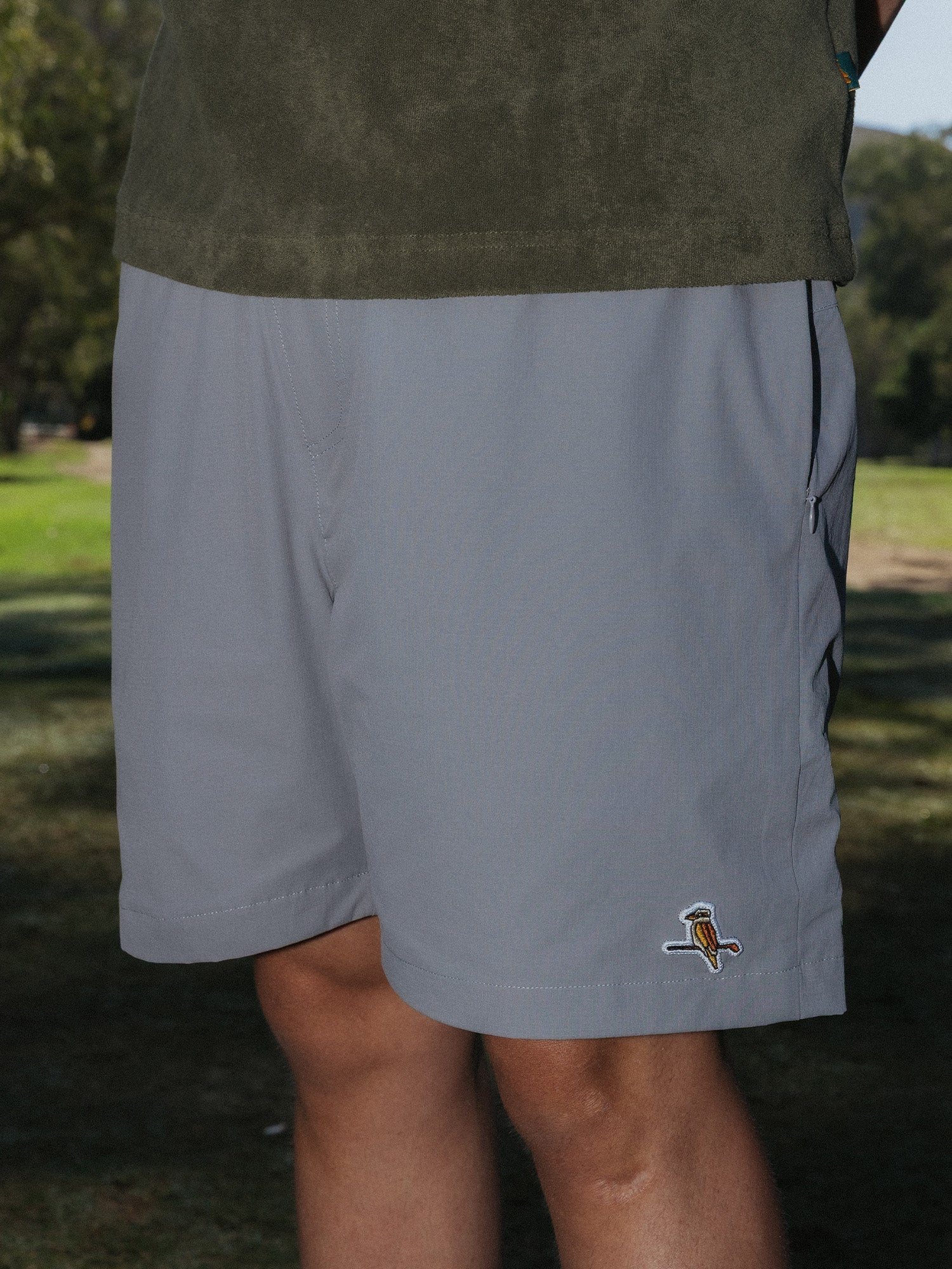 Stasher Shorts Steel Grey