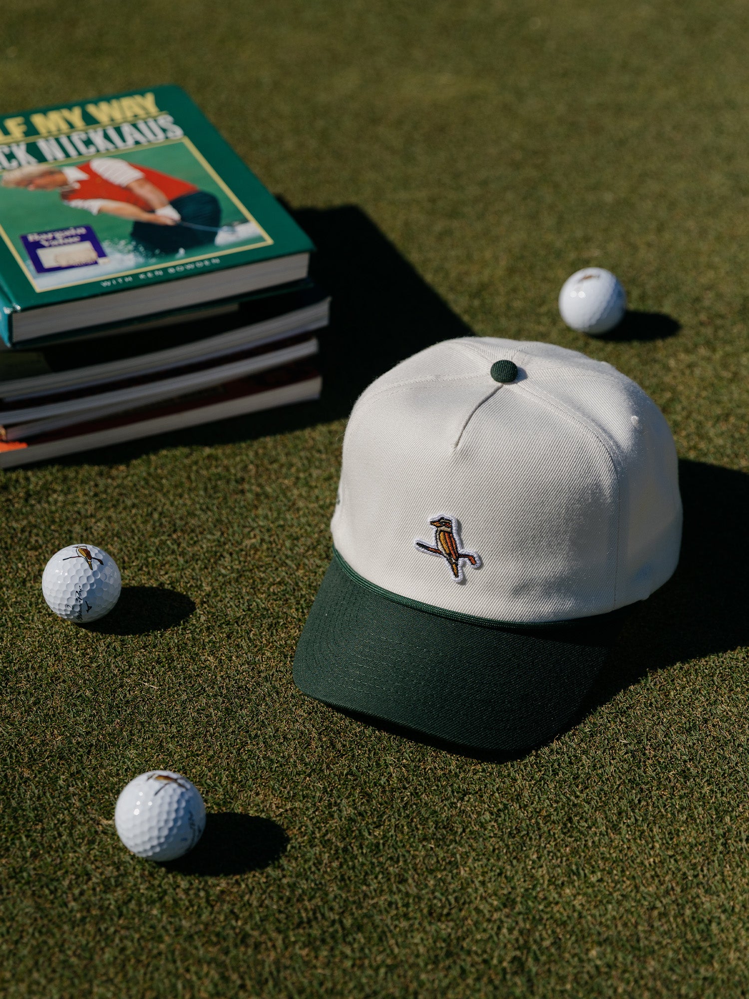 Kooka Classic Cap White / Forest