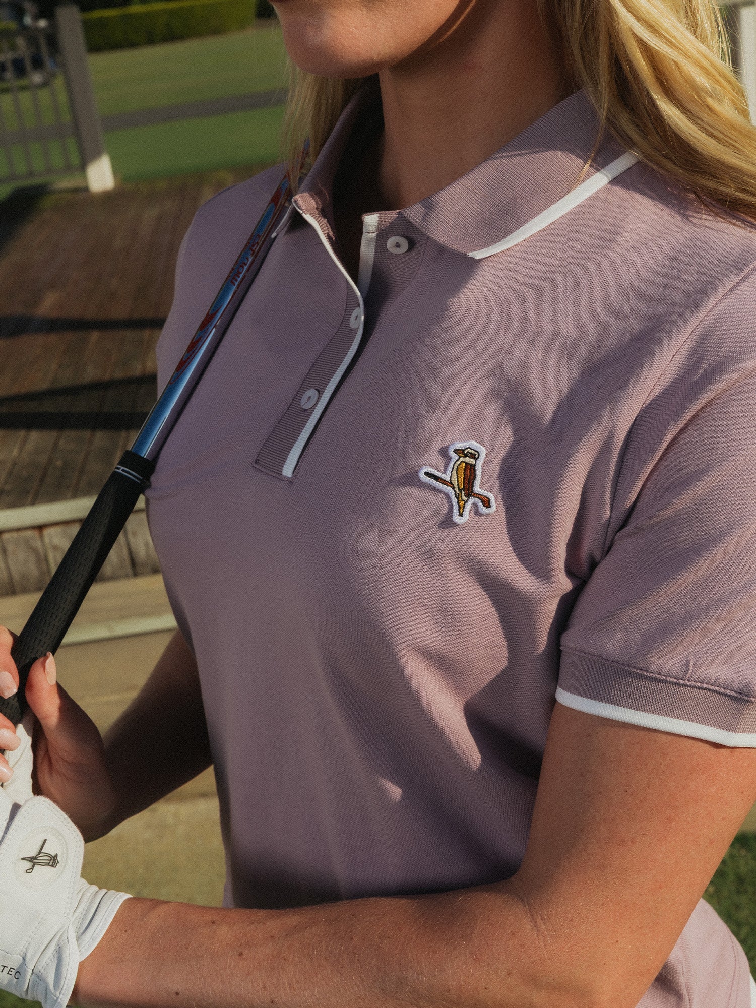 Womens Kooka Polo Mauve