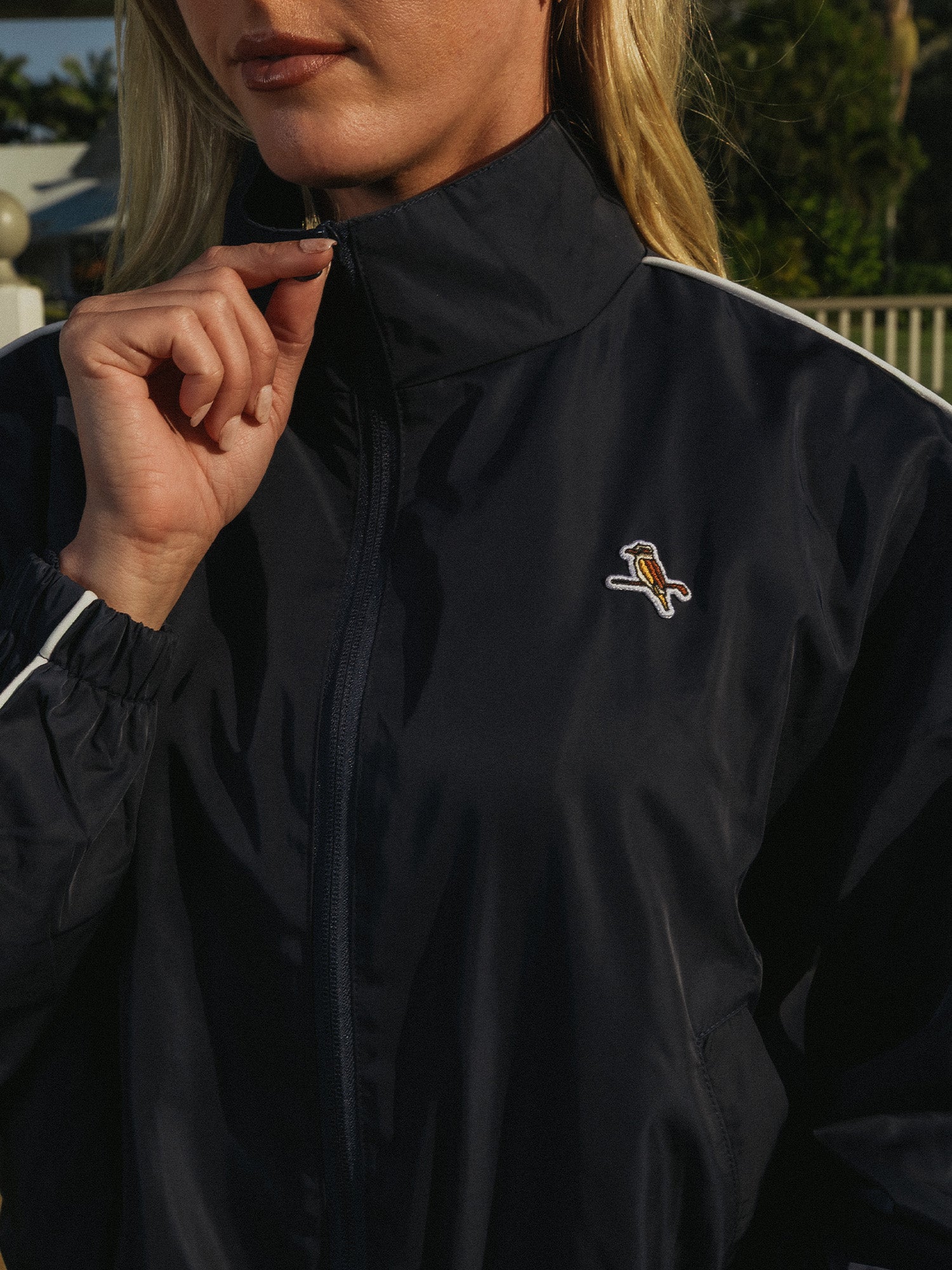 Womens Breaker Jacket Navy