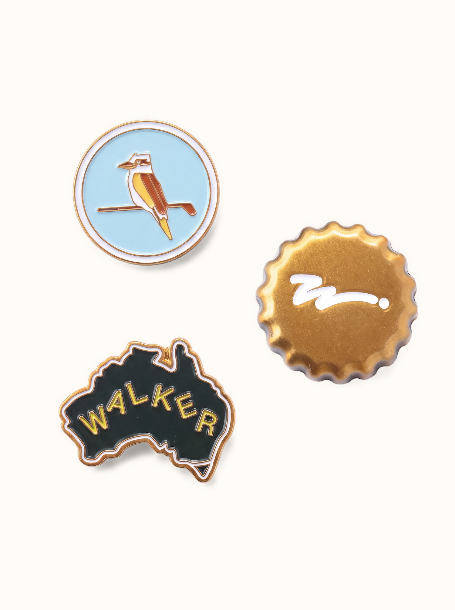 Ball Marker 3-Pack - The Australian Pack Multi Colour