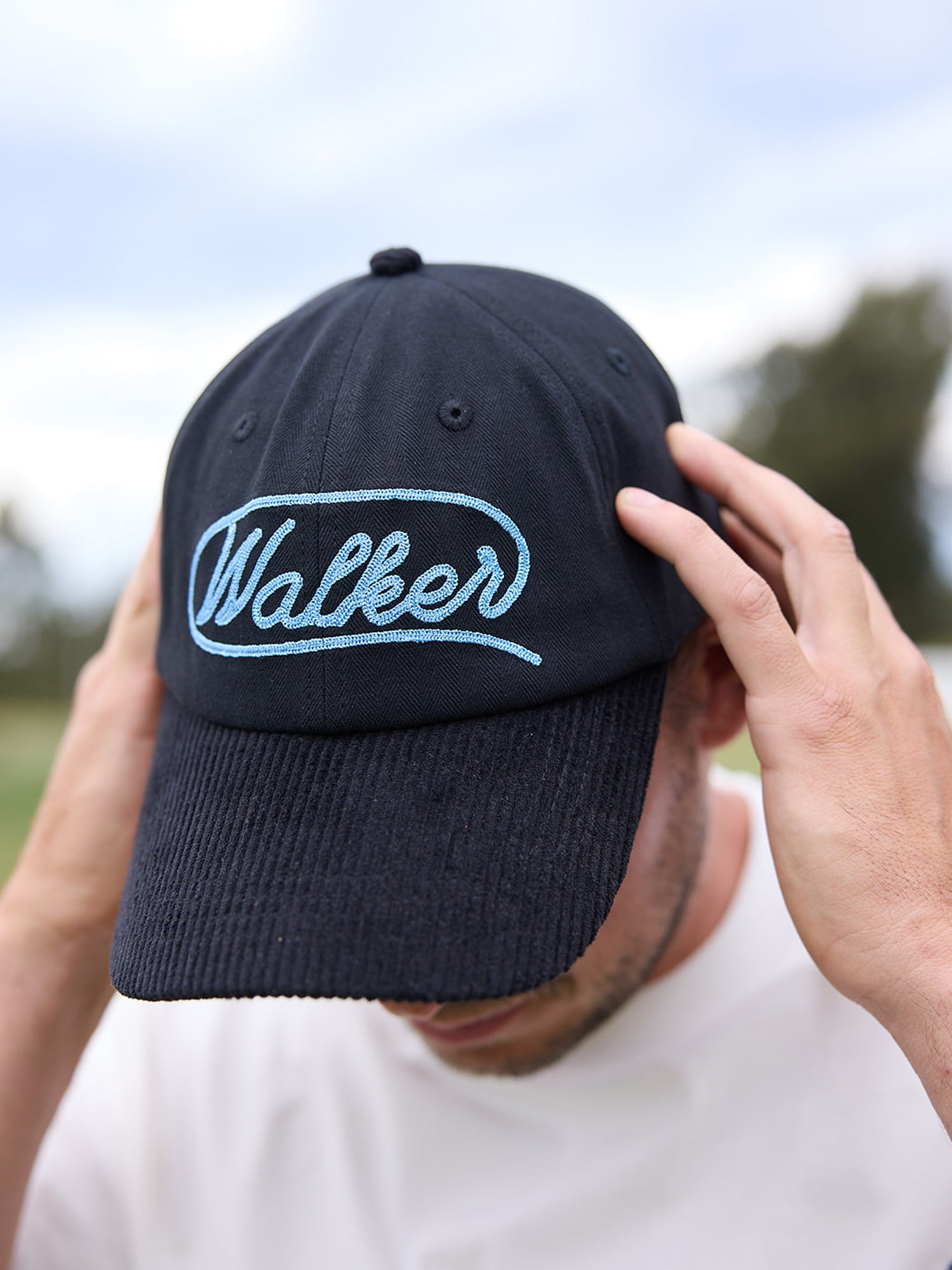 Lasso 6-Panel Cap Coal Black