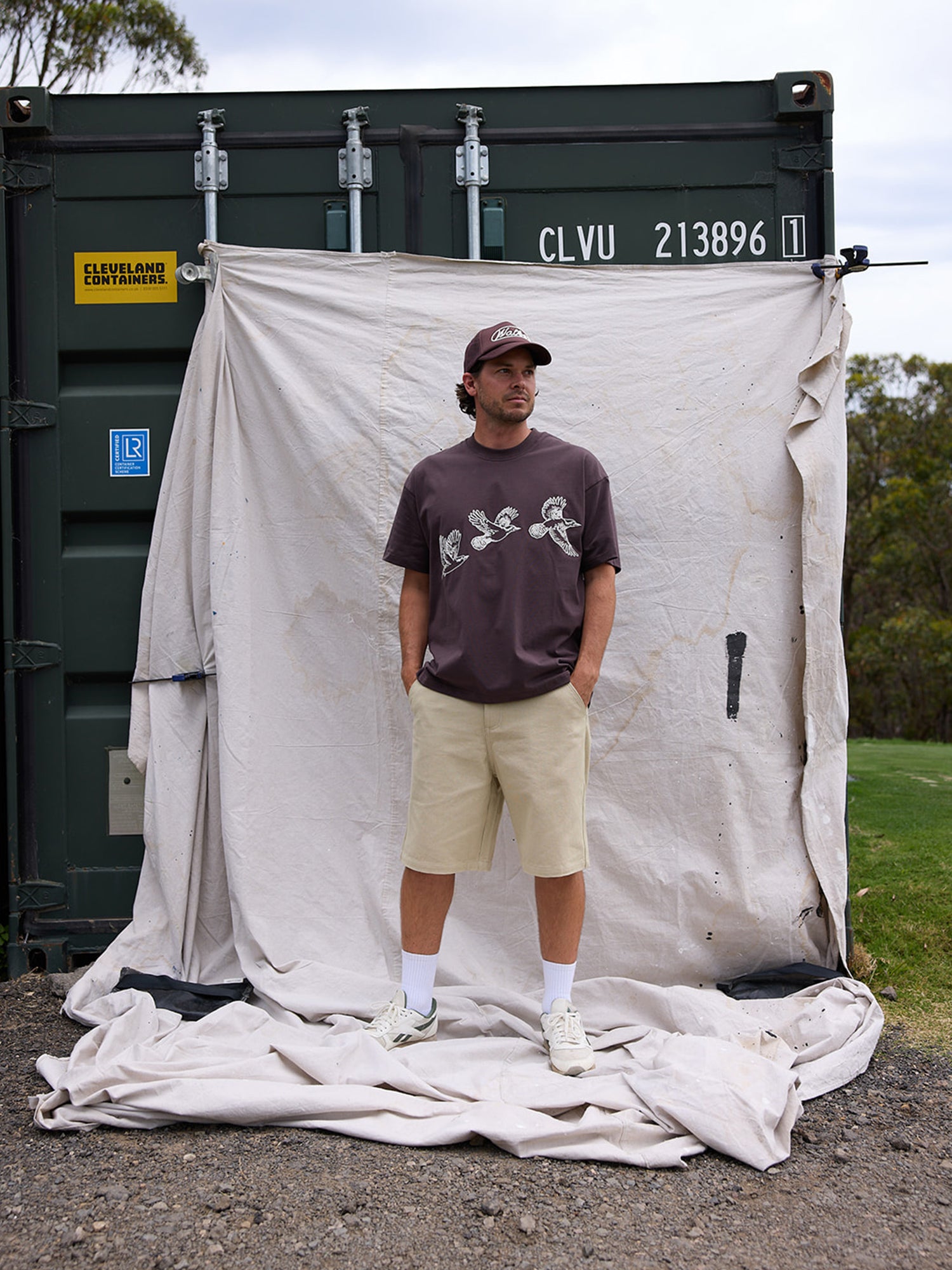 Flight T-Shirt Chocolate