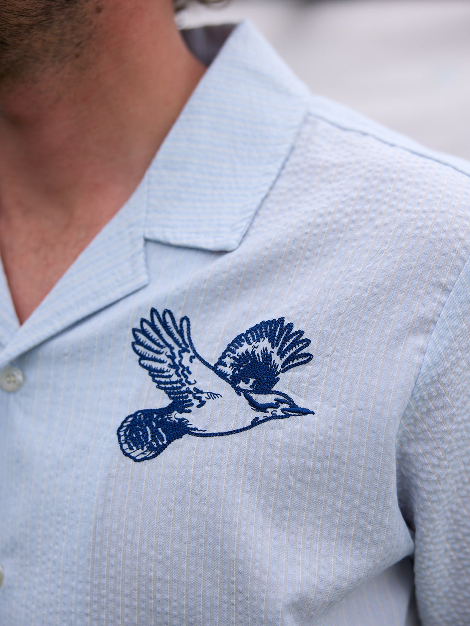 Flight SS Shirt Sky Blue