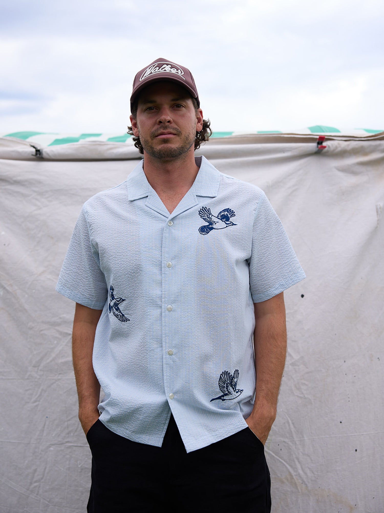 Flight SS Shirt Sky Blue