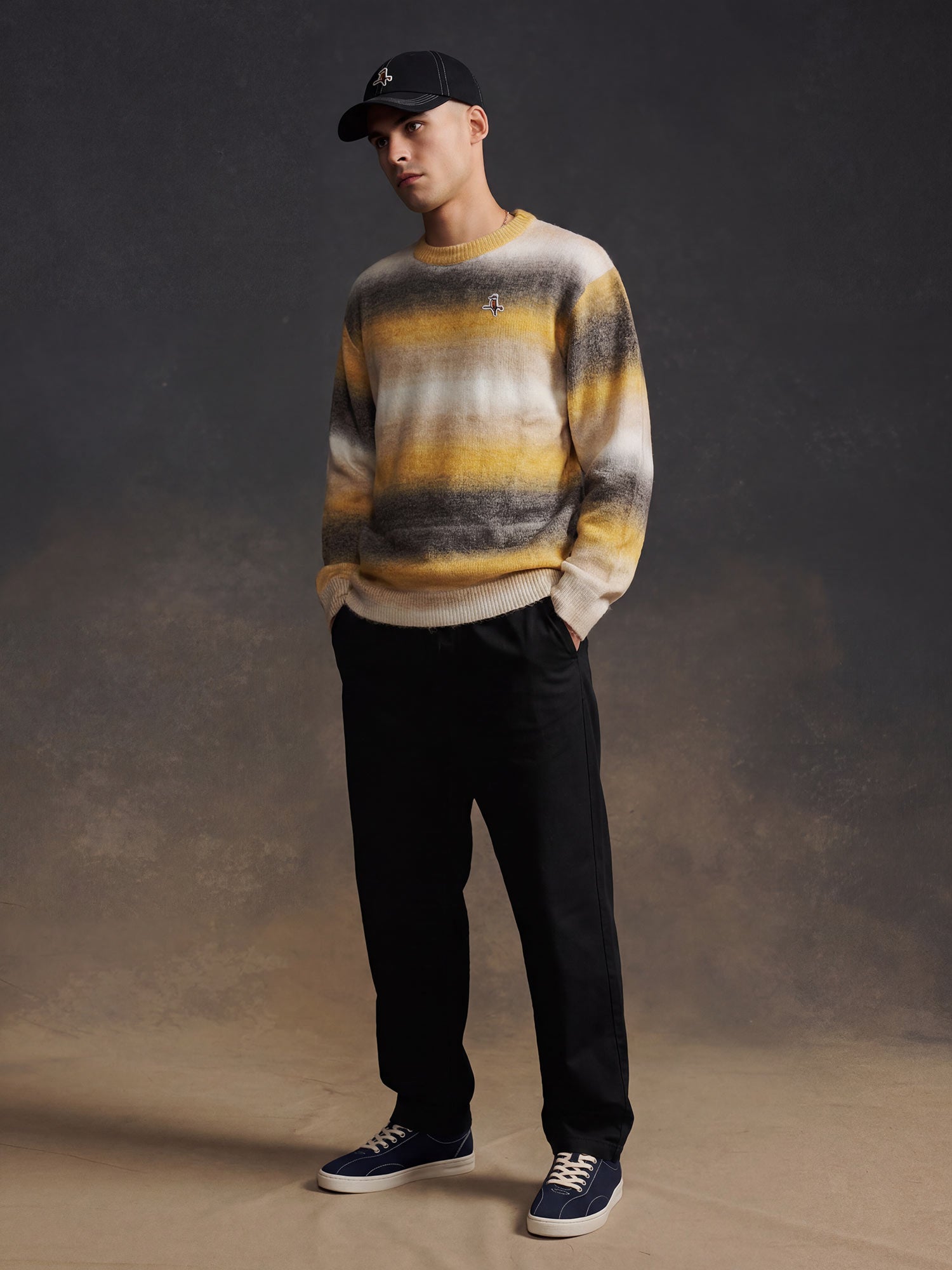Gold Label Boucle Knit Pullover Club Gold