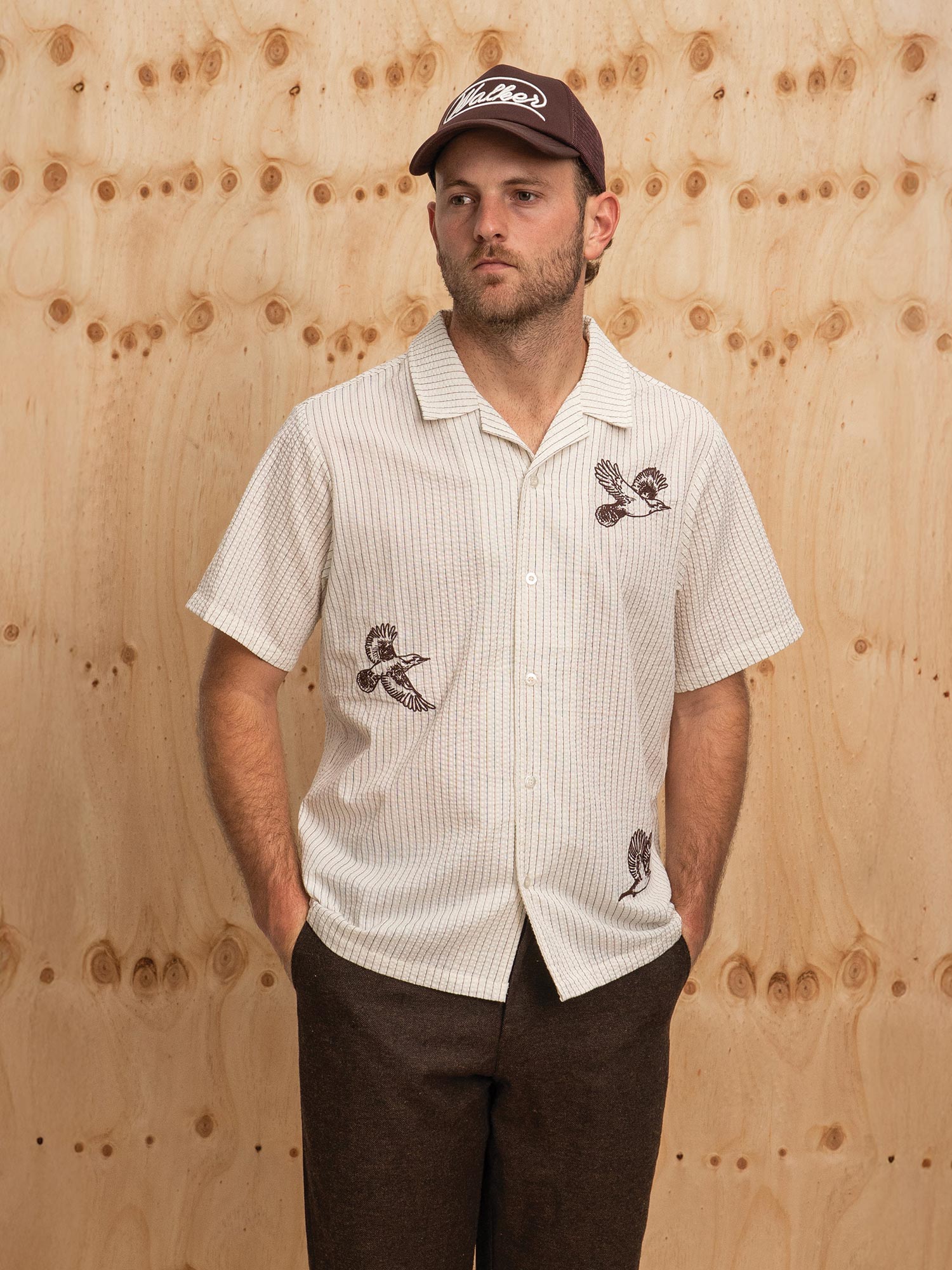 Flight SS Shirt Feather White