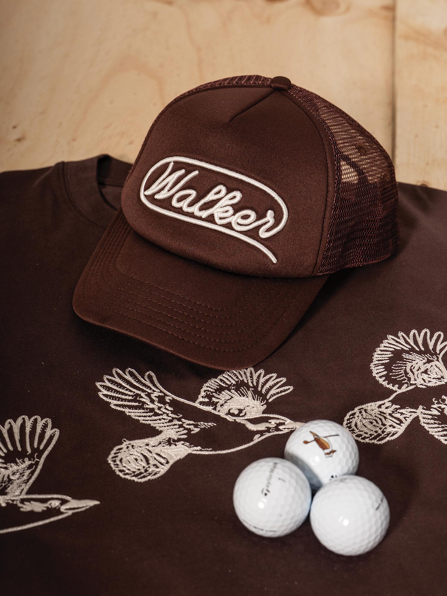 Lasso Trucker Cap Chocolate