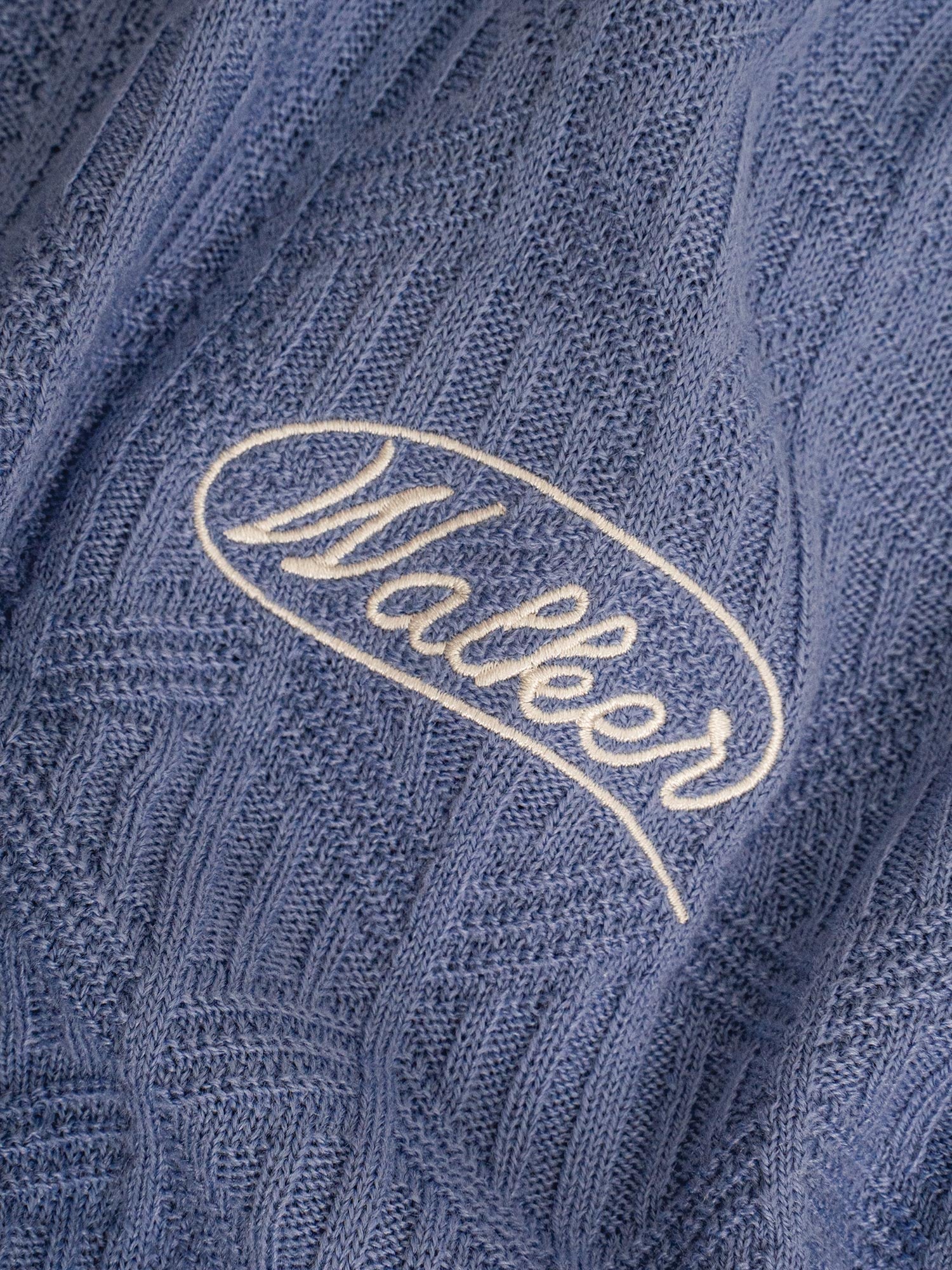 Lasso Knit Polo Sky Blue