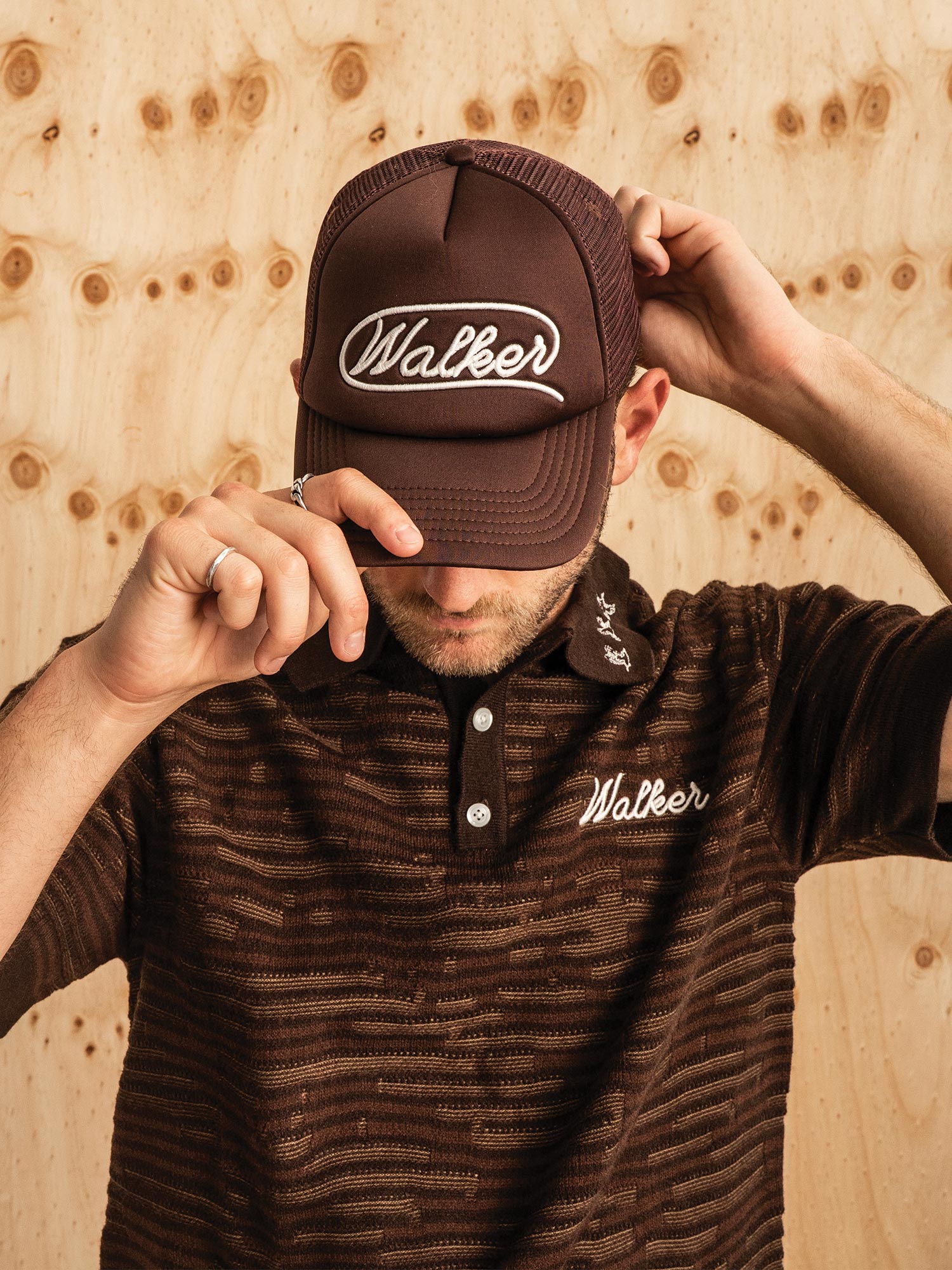 Lasso Trucker Cap Chocolate