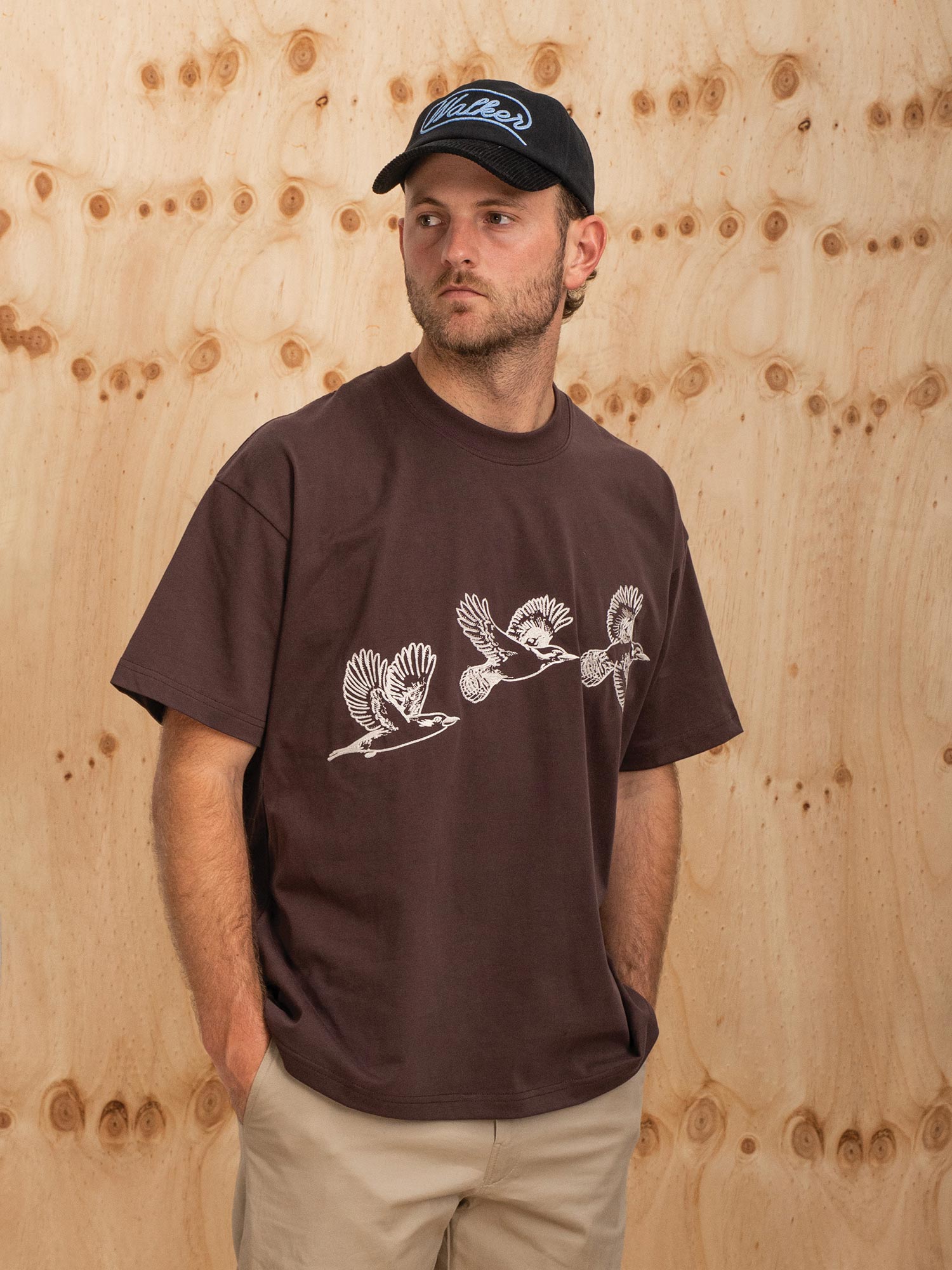 Flight T-Shirt Chocolate