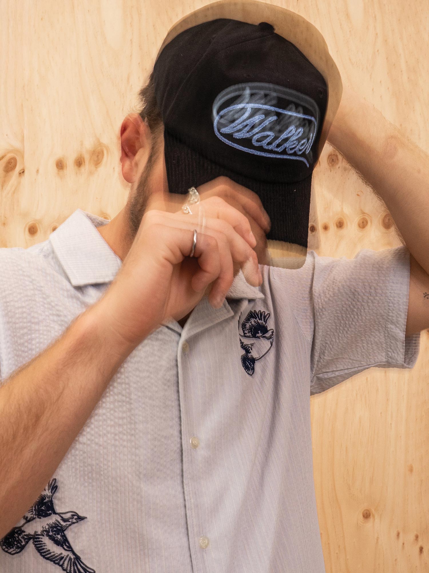 Lasso 6-Panel Cap Coal Black