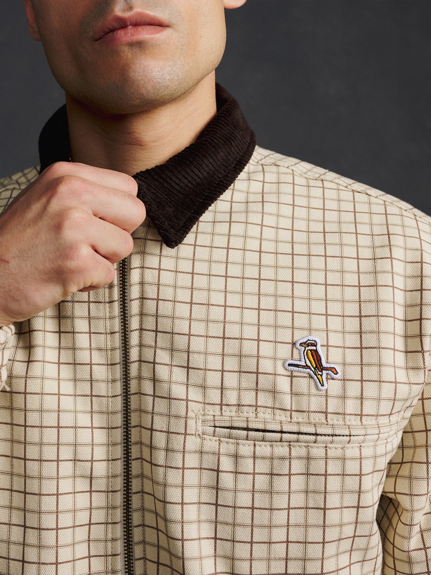 Gold Label Classic Jacket Check Twill