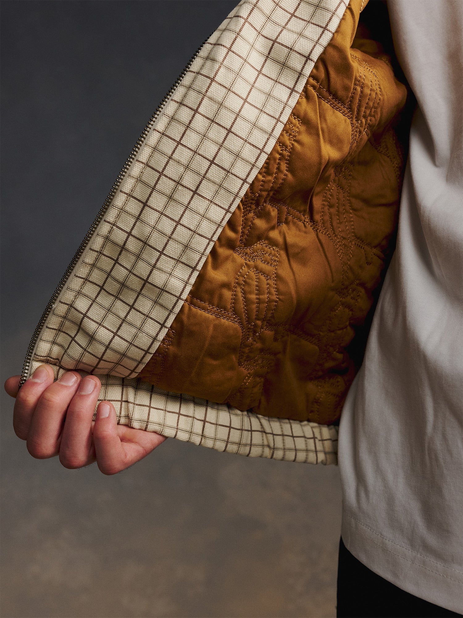 Gold Label Classic Jacket Check Twill