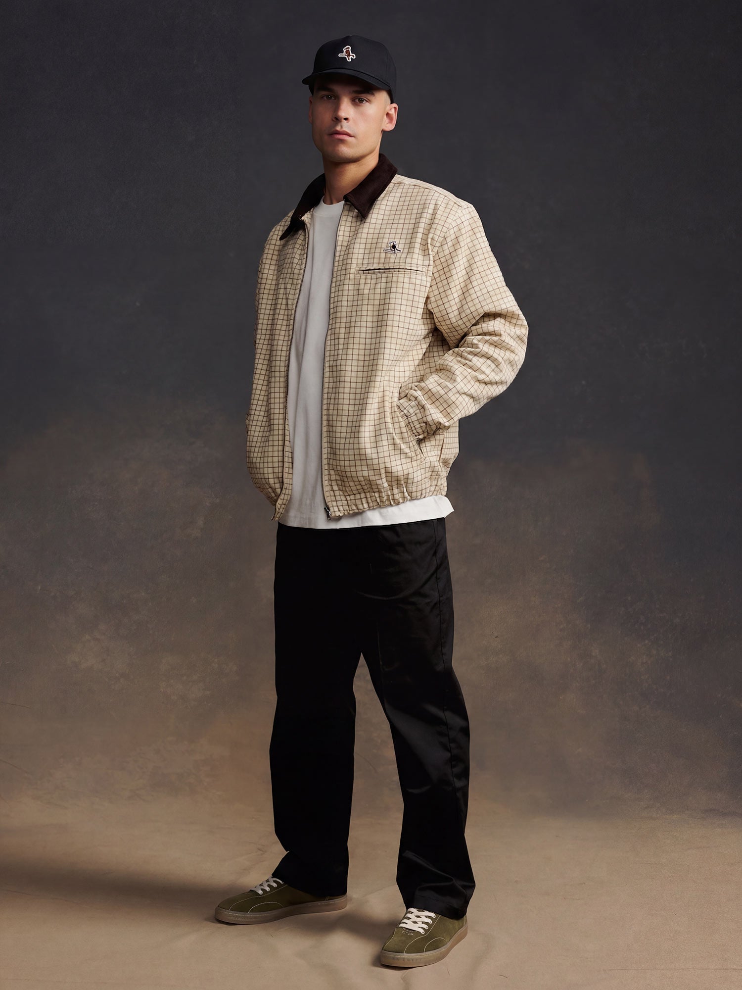 Gold Label Classic Jacket Check Twill