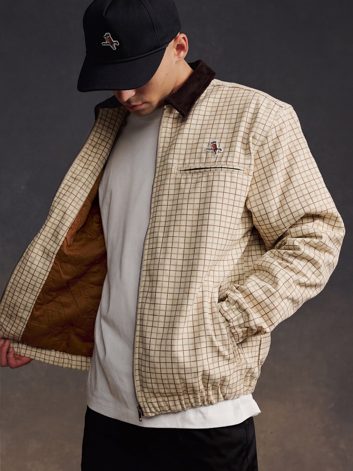 Gold Label Classic Jacket Check Twill