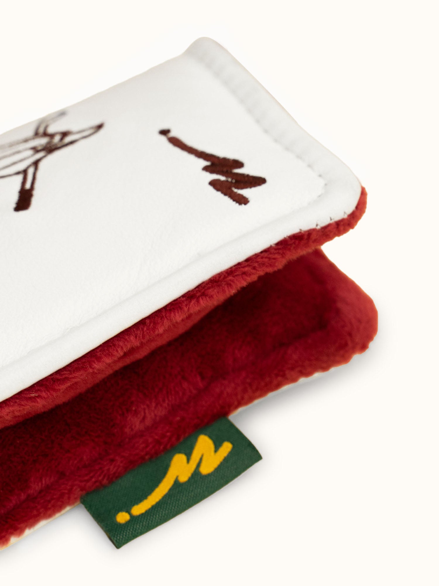 Dancing Kooka Leather Blade Cover Cream / Pinot