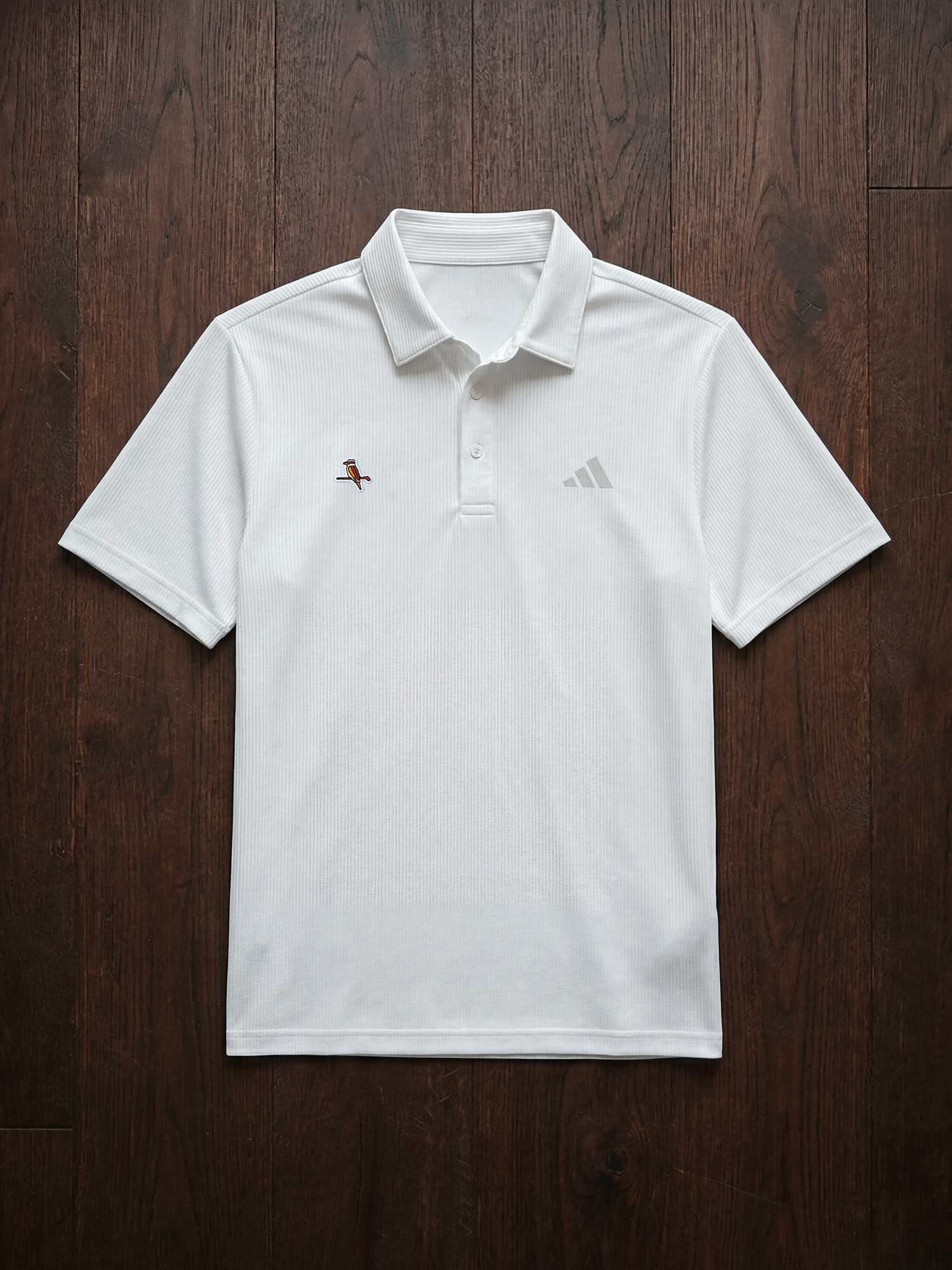adidas X Walker Ultimate365 Jacquard Polo Shirt White